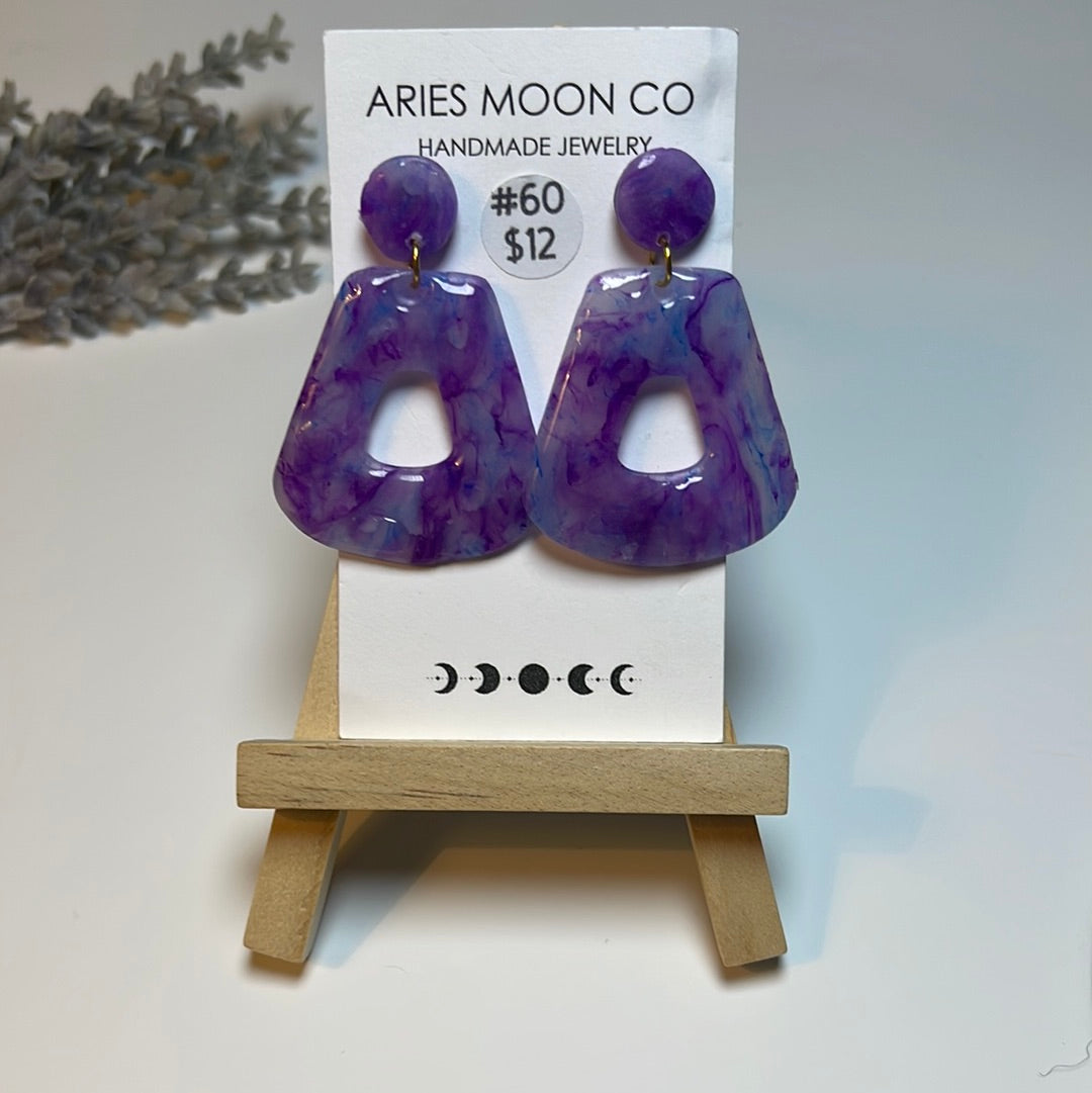 Blue and Purple Marble