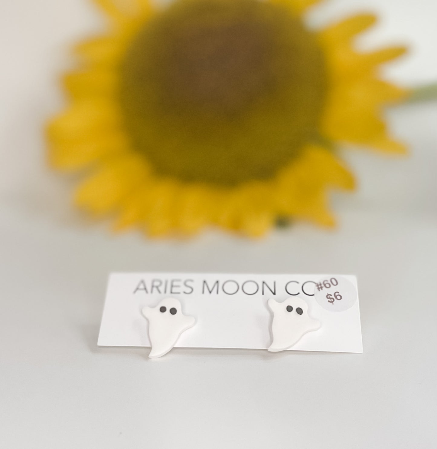 Mini & Regular Ghost studs