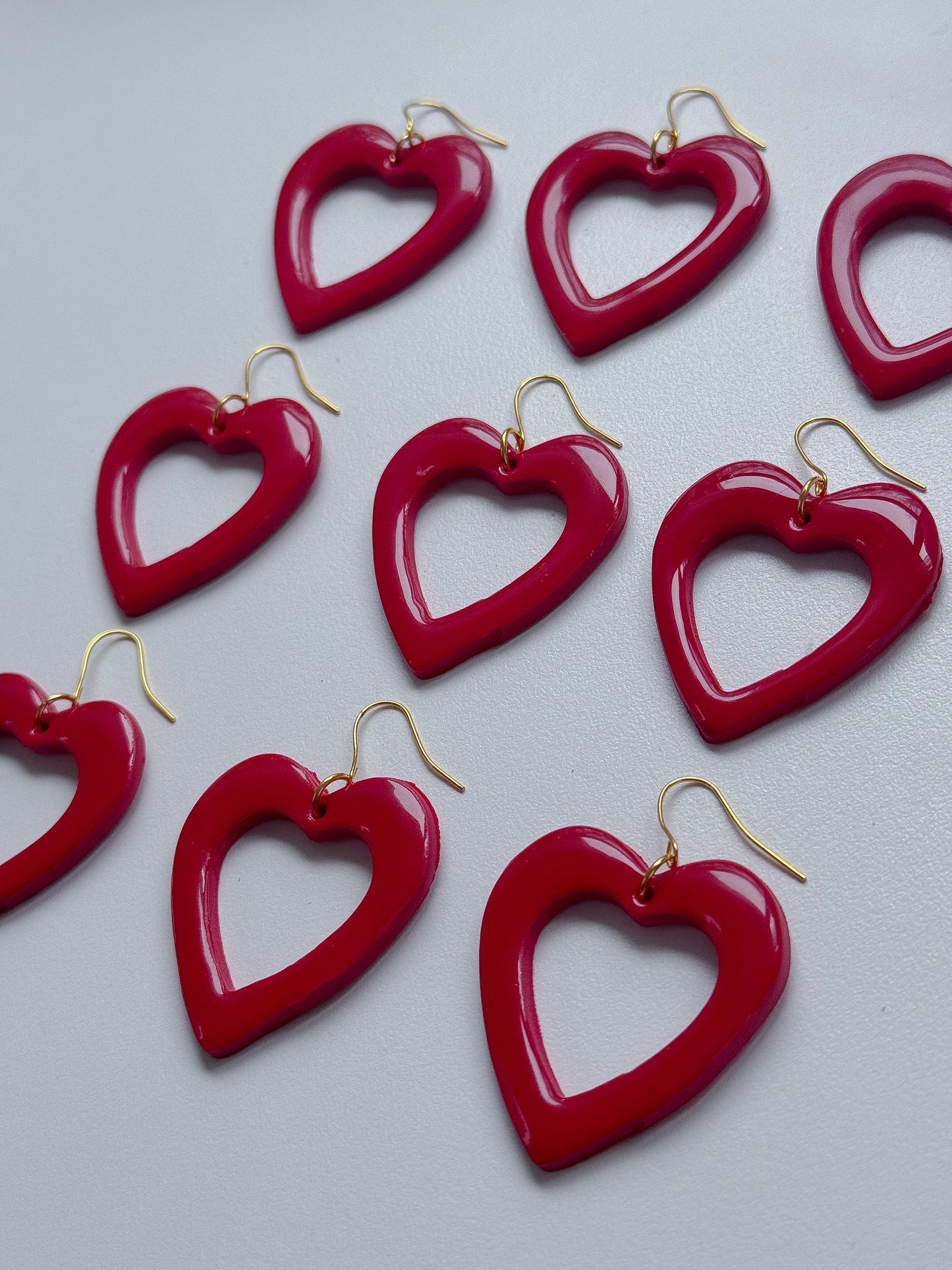 Heart Cutout Dangles