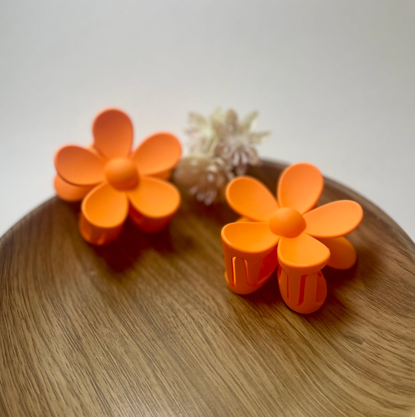 Flower hair clips