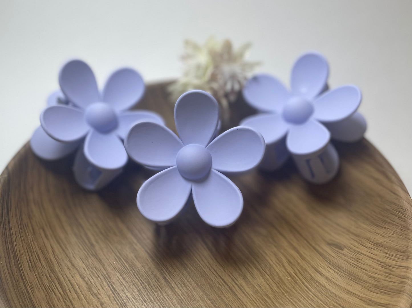 Flower hair clips