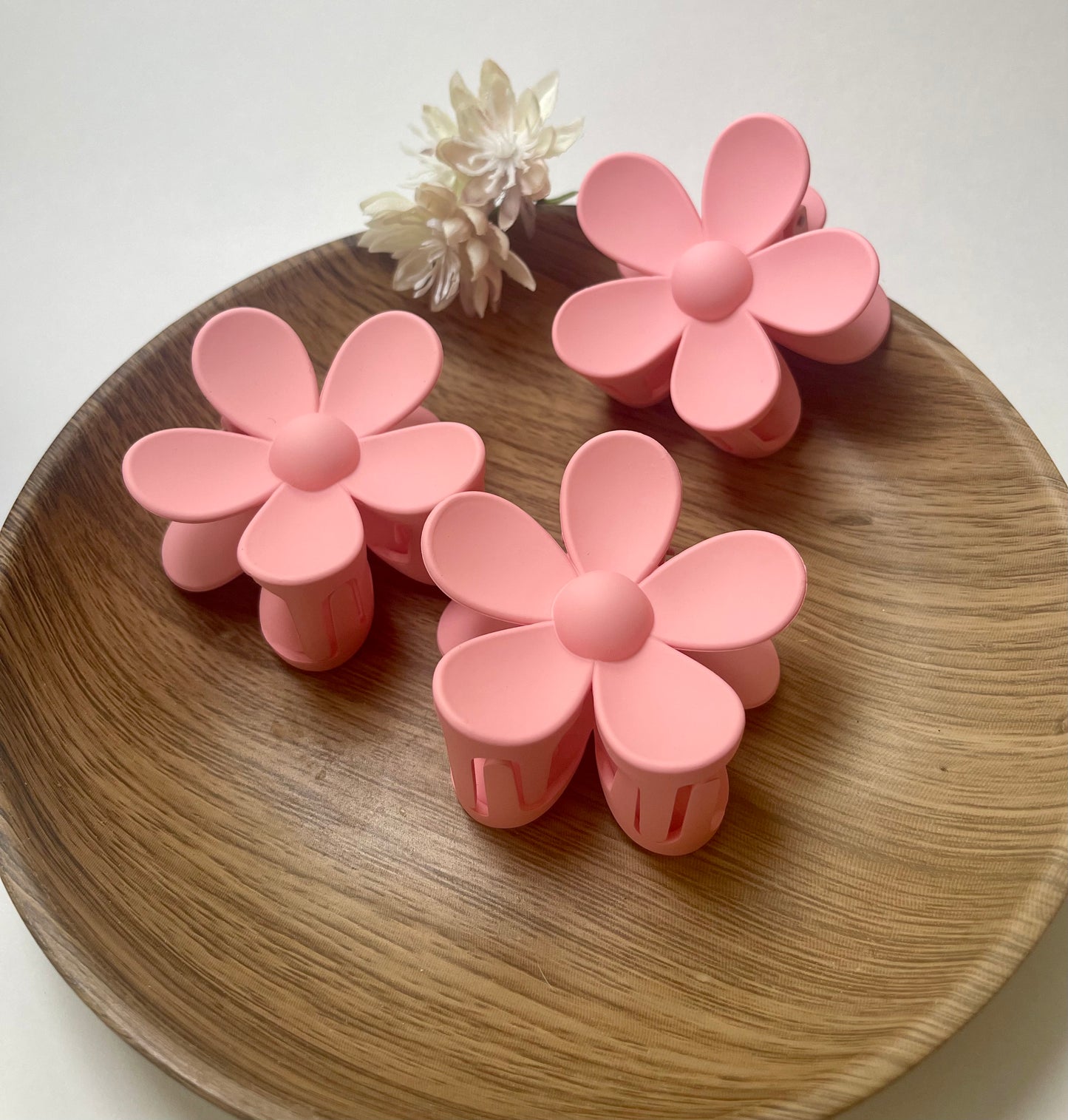 Flower hair clips